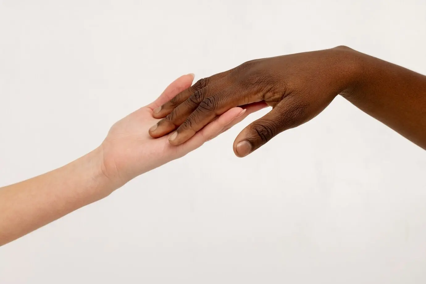 Концепция разнообразия с руками